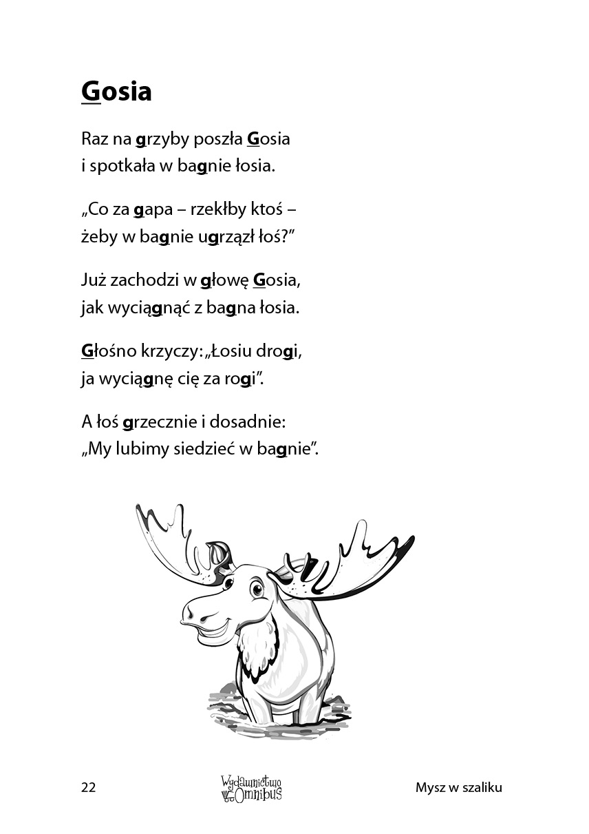 Mysz w szaliku. Wierszyki logopedyczne. Wyd. 2 (druk) - obrazek 3