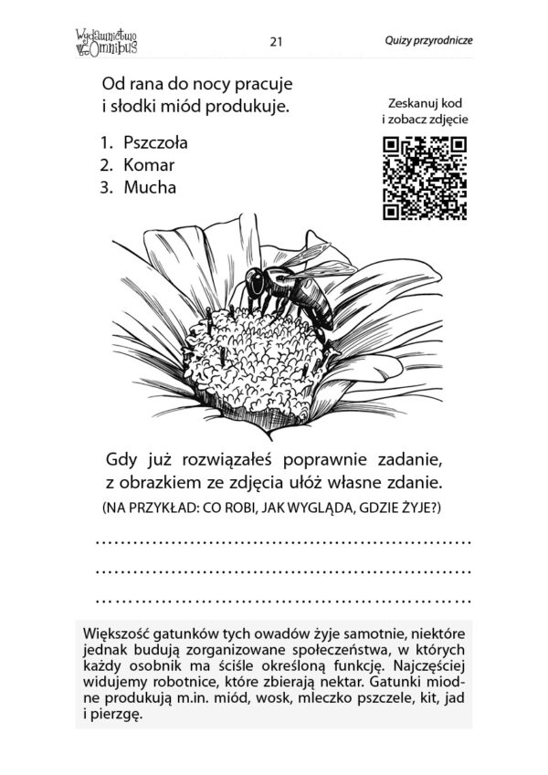 Quizy i ciekawostki przyrodnicze dla dzieci (druk) - obrazek 3