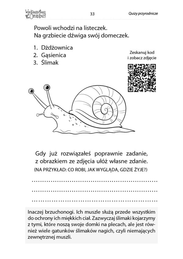 Quizy i ciekawostki przyrodnicze dla dzieci (druk) - obrazek 5